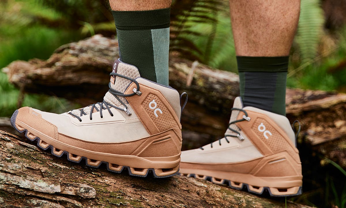 on cloud hiking shoe